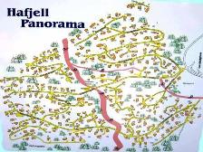 Kartbilde over Hafjell Panorma - viser beliggenhet - adresser